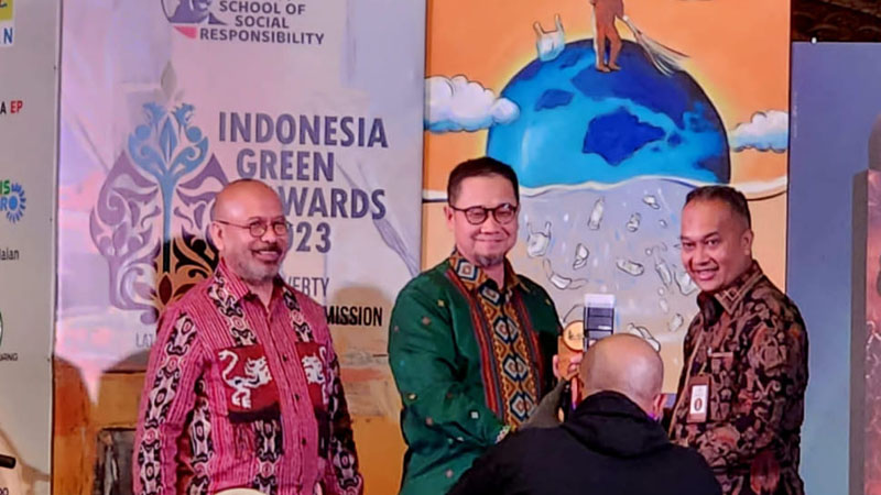 Dukung Ekonomi Hijau Pegadaian Raih The Best Green Program 2023