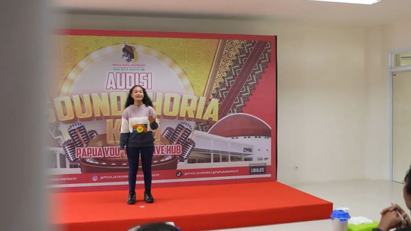 Mencari Mutiara-Mutiara Baru Bersuara Merdu di Audisi Soundphoria Kids 2 Papua